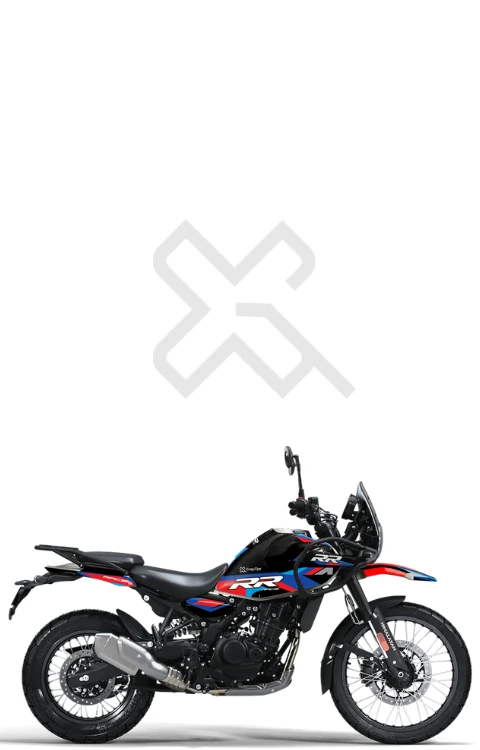RR Edition Full Body Sticker Compatible with Himalayan 450 | Made in Premium Gloss Vinyl with FPF (Fade Protection Film), Waterproof, Precut Sticker, Pack of 1